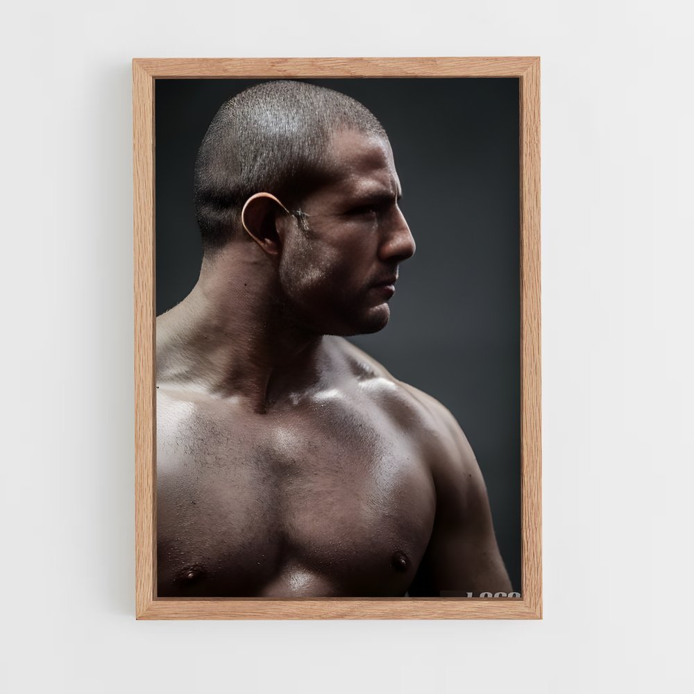 Poster Regard Éclairé – affiche Kick-boxing (vue 4)